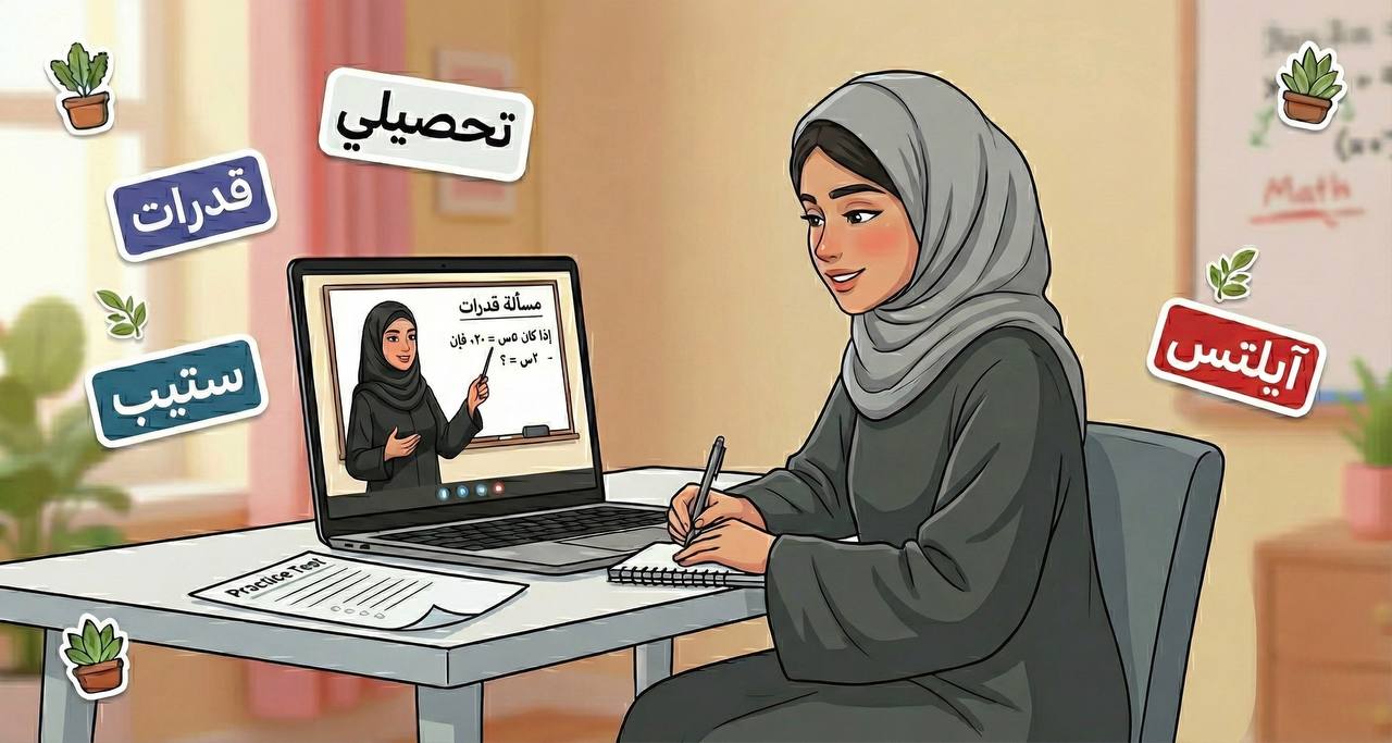 قدرات وتحصيلي وستيب وآيلتس